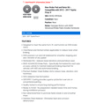 thumbnail image 2 of Rear Brake Pad and Rotor Kit - Compatible with 2012 - 2017 Toyota Prius V 2013 2014 2015 2016, 2 of 2