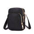 thumbnail image 1 of Bolso de hombro informal para teléfono móvil para mujer, ligero, tipo bandolera, de nailon, de gran capacidad, 1 of 6