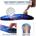 thumbnail image 3 of Ergonomic Mouse Pad with Wrist Rest and Keyboard Wrist Rest  Memory Foam Wrist Rest for Computer Keyboard  Easy Typing  Pain Relief  Massage Mousepad Wrist Support for Gaming Office Home, 3 of 7
