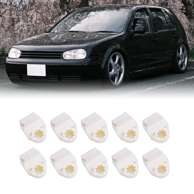 10pcs Car Brake Hose Clips For MK4 For Golf For Bora For X6 For GTI For V5 For V6 For R32 Plastic 5Q0611797B Car Accessories