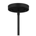 thumbnail image 5 of Hampton Bay Modern Matte Black Drum Pendant Light, 5 of 9