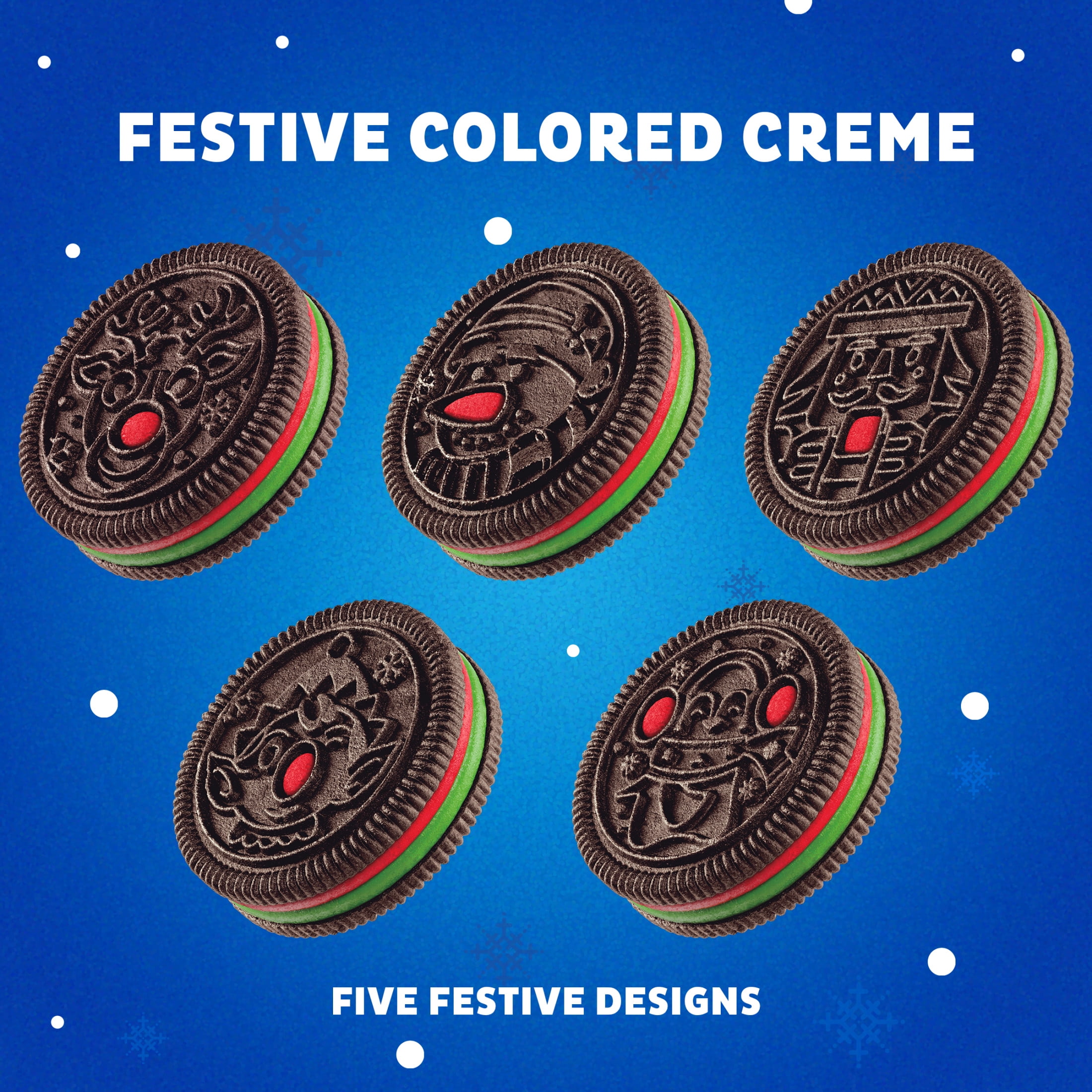 Oreo - Brandclub - OREO Red and Green Festive Creme Chocolate