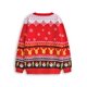 thumbnail image 3 of Jersey navideño de punto rojo con diseño de Pokémon para niños, unisex, 3 of 7
