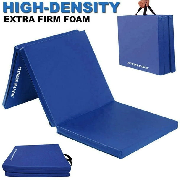 Fitness Maniac High Density Extra Firm Folding Mat Thick Foam Exercise