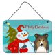 thumbnail image 1 of Caroline's Treasures - Muñeco de nieve con Sheltie para colgar en la pared o en la puerta BB1862DS812, 8HX12W Caroline's Treasures BB1862DS812, 1 of 1
