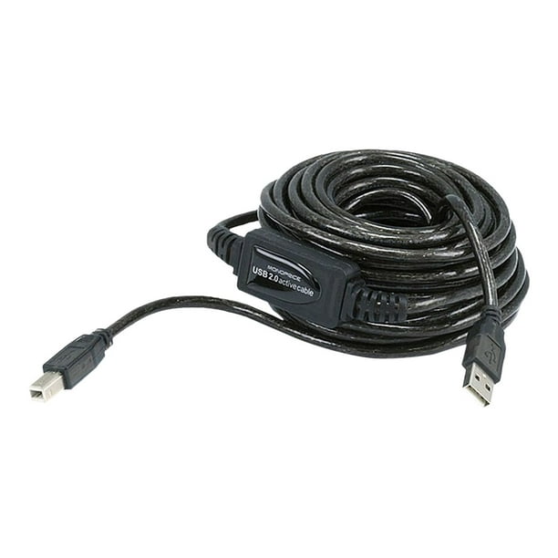Monoprice - Câble USB - USB (M) à USB Type B (M) - USB 2.0 - 33 ft - Actif