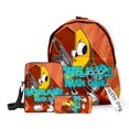 thumbnail image 2 of Shovelware Brain Game Roblox bolso escolar estampado de tres piezas, mochila para estudiantes, bolso de hombro, estuche para lápices, cremallera, hombros, regalo, nuevo, 2 of 4