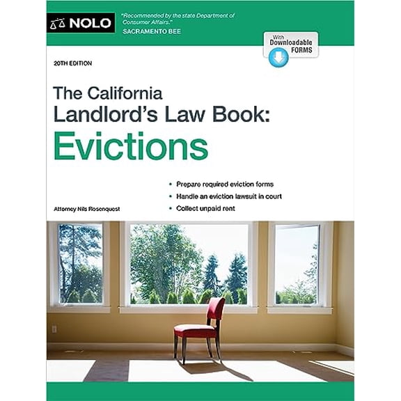 Pre-Owned The California Landlord's Law Book: Evictions: Evictions, 9781413331820, 1413331823, Paperback, 20 edition