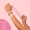 thumbnail image 3 of Goody ComfortFlex Ouchless Multicolor Pink Seamless Elastics, No-Slip Grip, No Snag, Thick Hair, 8 Count, 3 of 12