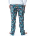 thumbnail image 5 of Jurassic Park Mens' Dinosaur Film Logo Tropical Sleep Pajama Pants, 5 of 7