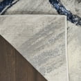 thumbnail image 5 of Inspire Me! Home Décor Brushstrokes Abstract Grey/Navy 9' x 12' Area Rug (9x12), 5 of 8
