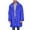 Blue, variant on Coat for man Men's Winter Long Coat Jacket with Turn-Down Collar for Cold Weather and Style