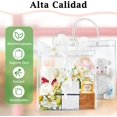thumbnail image 3 of Bolsa de regalo plástico de Transparente, 12 Bolsas de Compras para Bodas de Plástico PVC con Asa, Bolsas de Plástico Reutilizable para Dulces, Fiesta, Cumpleaños, Boda, Favores, 3 of 4