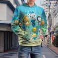 thumbnail image 7 of The Octonauts Unisex Sweatshirts Loose Pullover Sweater Hooded Hoodie 3D Printing Jacket Winter Fall Clothes M, 7 of 7