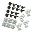 thumbnail image 3 of Dickly 28 Pieces Engine Undertray Fixing Clips Screw Kit Accessory for Audi 8T, 3 of 9