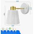 thumbnail image 4 of 2 Lámpara Decorativas De Pared Interior/exterior Vintage Led, 4 of 4