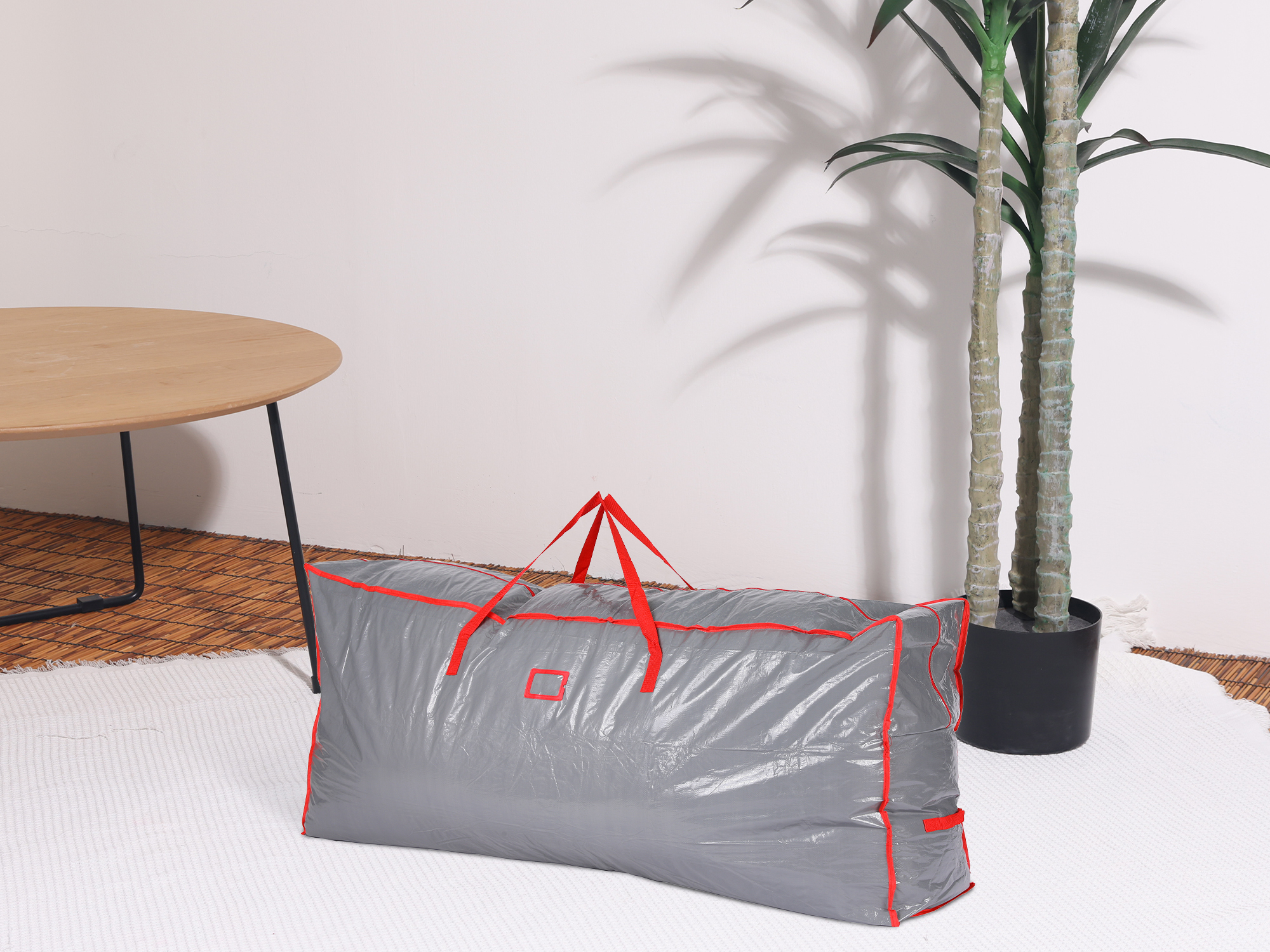 Unique Bargains Foldable Moving Storage Bags for Closet Organizers Gray 48x19.5x15in