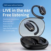 Earbuds Wireless Bluetooth, Wireless Open-air Conduction Sports Bluetooth Headphones - 5.4 Bluetooth Noise Canceling 5 - Hour Battery High - Sound Earphones Noise Cancellation