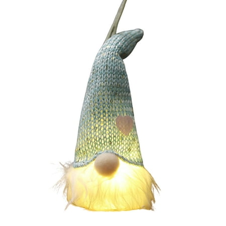 

Lacyie Light up Christmas Gnome Party Decor Swedish Tomte with LED Light