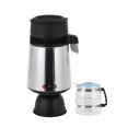 thumbnail image 1 of 4L Countertop Water Distiller Machine 1.05 Gallon Stainless Steel Interior Pure Water Maker 750W Home Distilled Water Purifier Silver, 1 of 1