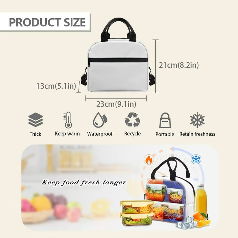  Expandable Lunch Box for Men, Sports Lunch Box for Teen Boy,  Insulated Balls Lunch Bag for Men Teenagers Boy, Reusable Lunchbox with  Shoulder Strap for Work School Travel Picnic Hiking Beach