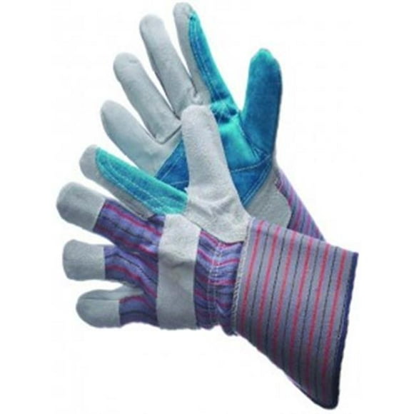 Major Gloves & Sécurité 30-3111-S Gants de Travail en Cuir Double Paume - Petit, Lot de 6