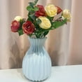thumbnail image 6 of JingChun Style Vase Living Room Vase Bouquet Vase Small Fresh Colorful Floral Decoration Plastic Vase, 6 of 9