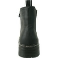 thumbnail image 3 of kozi Canada Women Ankle Casual Riding Bootie Chelsea Boot LEILA-1 Fall Boot Side Zipper Black, 3 of 7