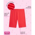 thumbnail image 3 of Real Love Girls' Bike Shorts - 3 Pack Super Soft Athletic Bike Shorts for Girls (Sizes: 7-16), 3 of 5