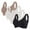 Womens Bras White, variant on ylioge Sports Bras for Women Plus Size M-4X 4 Pack Wireless Support Bralettes Breathable Multipack Push Up Athletic Workout Underwear Bra