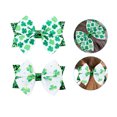 thumbnail image 3 of 4pcs Bowknot Épingles à Cheveux Cheveux Trèfle Bowknot Belle St. Patrick'S Day Cheveux Décor, 3 of 8