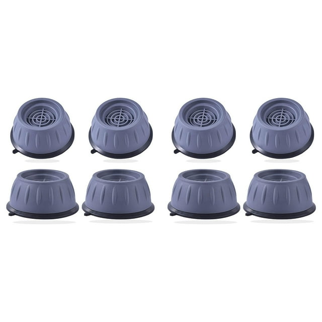8X Almohadillas para Pies de Lavadora, Almohadillas Amortiguadoras, Almohadillas Antideslizantes y A Prueba de Golpes, Bases A Prueba de Humedad para Tambores de Refrigerador
