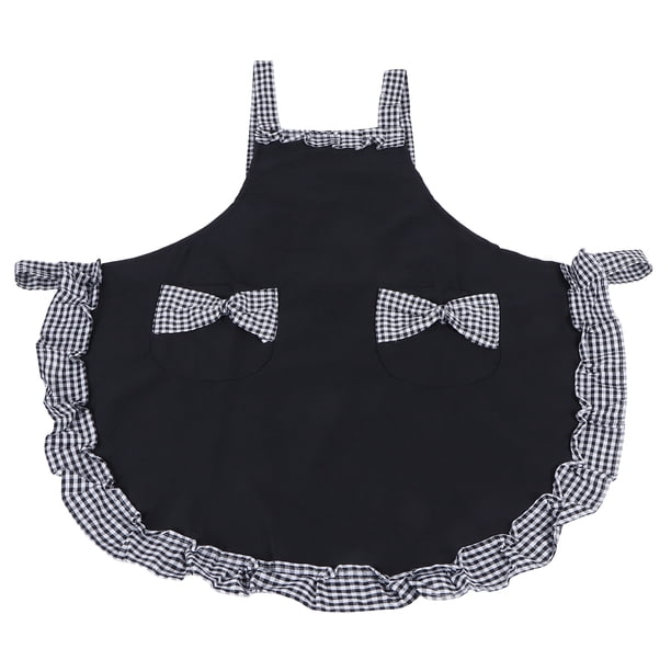 Delantal de cocina Jadeshay lindo Delantal vintage para mujer material Mezcla de algodón