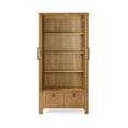 thumbnail image 5 of Maven Lane Vaughn Rustic Wooden Cabinet in Weathered Natural Finish, 5 of 7