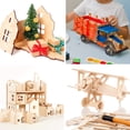 thumbnail image 5 of 10 Pcs DIY Planks DIY Wooden Planks Craft Boards Blank Boards DIY Wood Chips Blank Wood Boards, 5 of 6