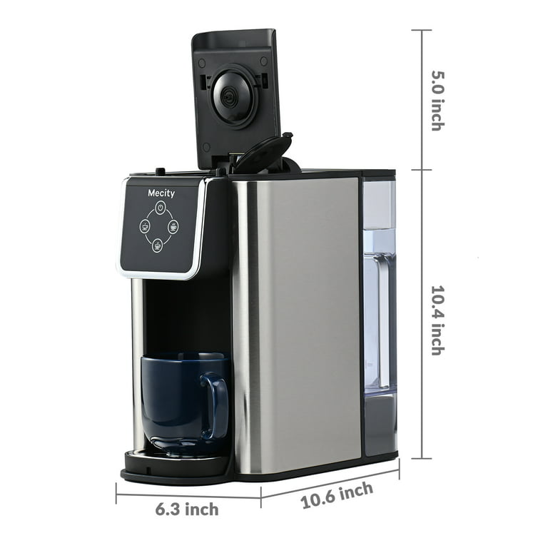 fluid mechanics - Why does my coffee machine's water reservoir