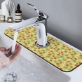 thumbnail image 7 of Sikiie Floral Strawberr Splash Guard for Sink Faucet-1 PC Super Absorbent Fast Drying Mat Sink Gadgets-Splash Guard for Kitchen, Sink Mat, 7 of 7