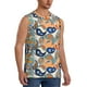 thumbnail image 2 of Balery Fashionable Paisley Camisetas sin mangas para hombre, absorbe la humedad y protege contra el mal olor.-X-Large, 2 of 7