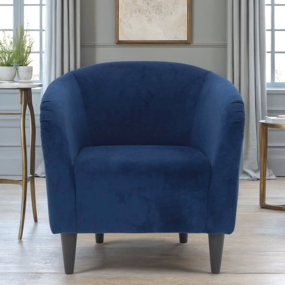 Mainstays Rolled Tub Acccent Chair, Bella Ink