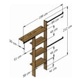 thumbnail image 2 of Closet Playcon Doble Tubo Y 4 Entrepaños Estructura Sólida, 2 of 9