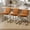 Brown, variant on iooHug 26" Velvet Counter Height Bar Stools Set of 3, Modern Upholstered Bar Chairs with Metal Legs and Footrest for Kitchen Island, Dining Room, Home Bar, Brown