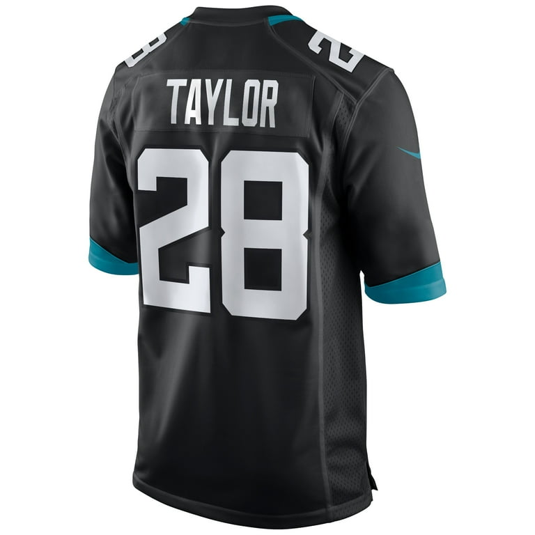 Men s Nike Fred Taylor Black Jacksonville Jaguars Game Retired Player Jersey Walmart