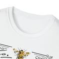 thumbnail image 3 of She Works Hard For Honey, Gildan Unisex Softstyle Shirt, Graphic Tee, S-3XL, 3 of 3