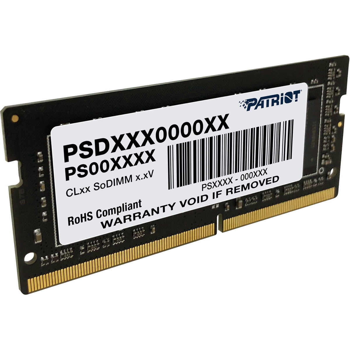 Patriot Signature Line Series DDR4 16GB (1x16GB) 3200MHz CL22 SODIMM Laptop/Notebook Memory Module