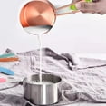 thumbnail image 4 of Juego de tazas y cucharas medidoras de acero inoxidable, medidas para ingredientes líquidos y secos, con conector de anillo, 4 of 5