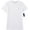 White, variant on Tommy Hilfiger Men's T-Shirt Short Sleeve Flag Cotton Crew Neck Tee 09T3139, Navy, L