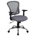 thumbnail image 1 of Scranton & Co Mid-Back Mesh Office Chair in Gray, 1 of 9