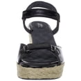 thumbnail image 2 of Softwalk Women's San Marino Platform Sandal,Black Patent,11 N US, 2 of 7
