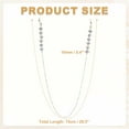 thumbnail image 2 of Glasses Chain for Women, Stylish Eyeglasses Chain with Lanyard and Butterfly Design, 2 of 7