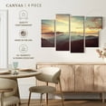 thumbnail image 5 of Elephant Stock Haleakala Morning Sky Wall Art - Horizontal Multi Panel Canvas - Living Room Wall Decor - Nature Multi Panel - Blue And Brown Decor - 84" x 54", 5 of 8